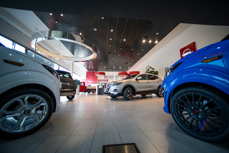 dealer showroom